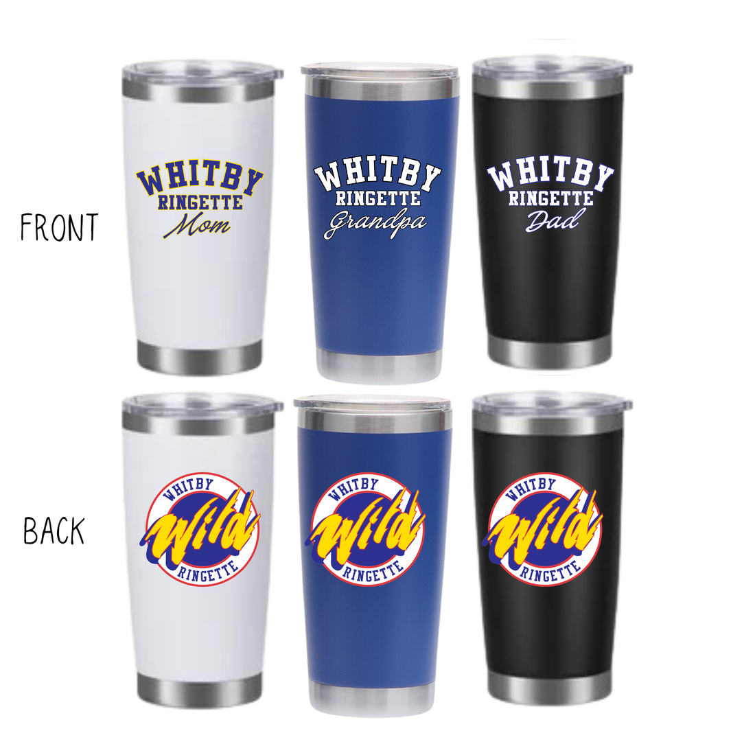 Whitby Ringette 20oz Tumbler