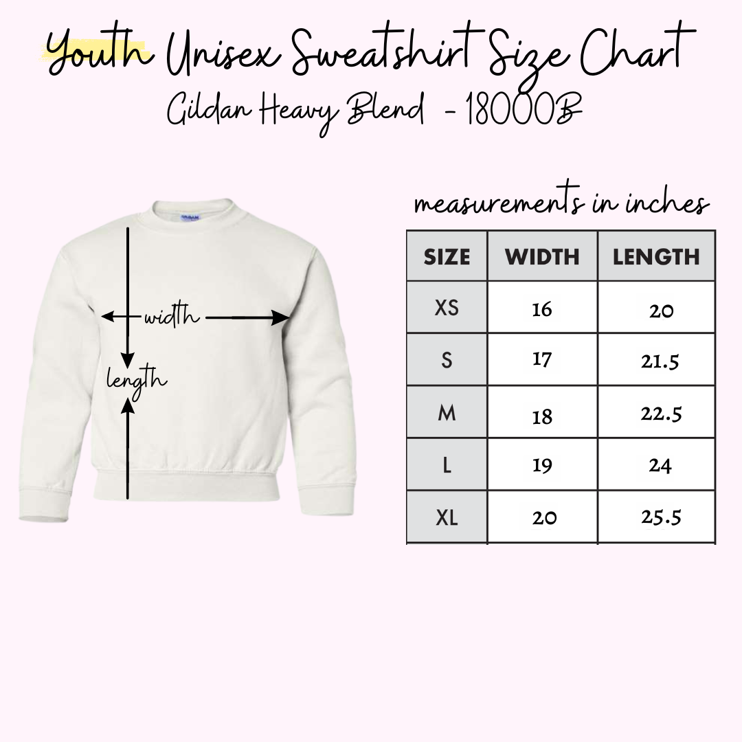 Custom Unisex Youth Sweatshirt,  Heavy Blend™