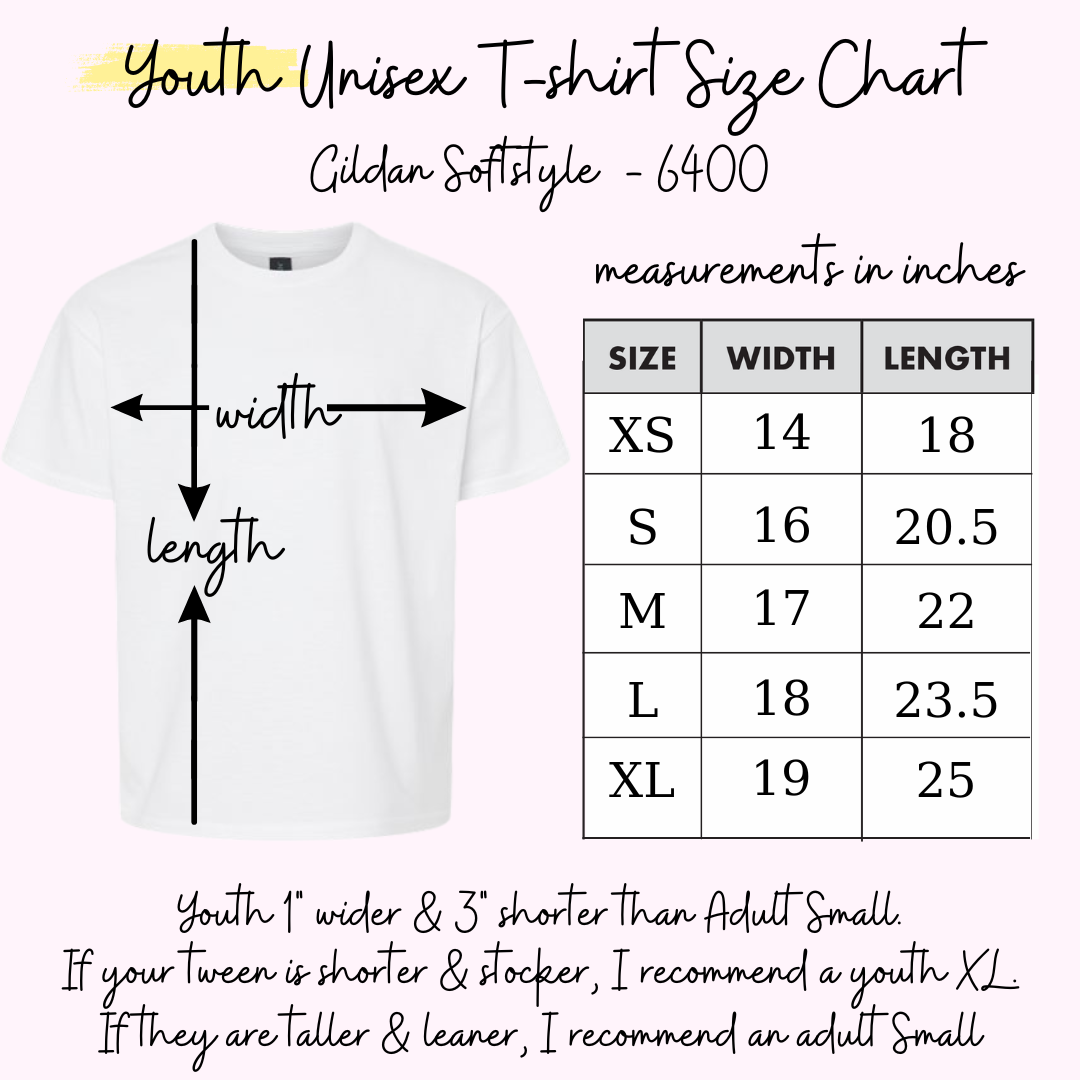 Custom T-Shirt, Kids & Youth Unisex, Any design