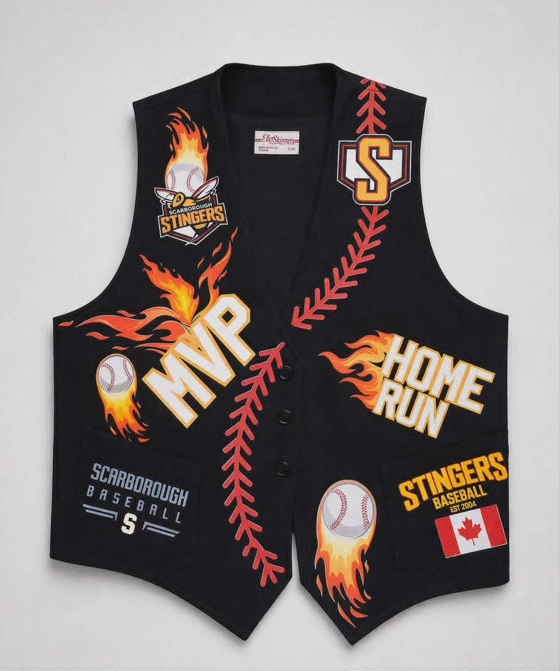 MVP / Home Run / Player of the Game Vest, Fully Customized