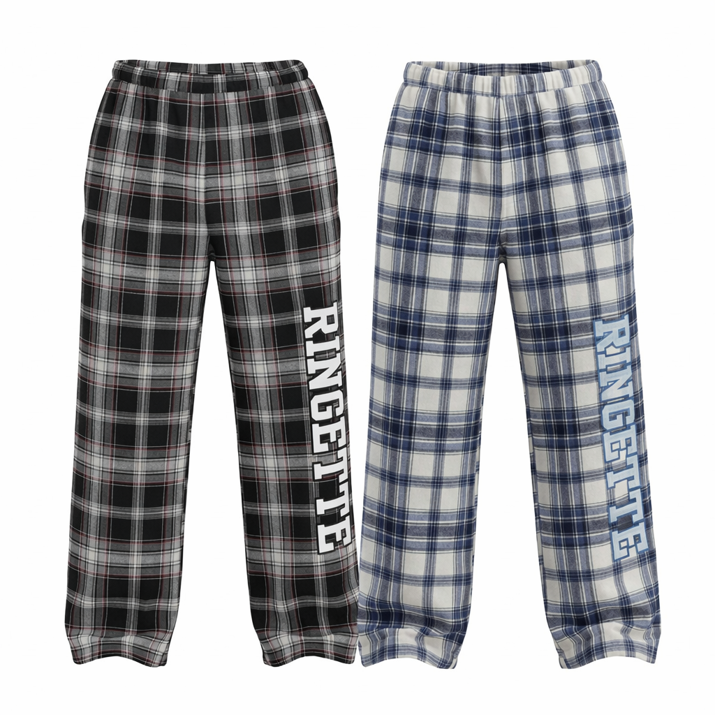 Flannel Pants, Plaid, Ringette, Youth Neutrals