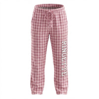 Cotton Poplin Pants, Plaid, Ringette