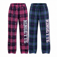 Flannel Pants, Plaid, Ringette, Youth Novelty