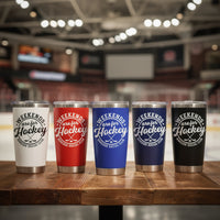 20oz Coffee Tumbler, Weekends are for Hockey