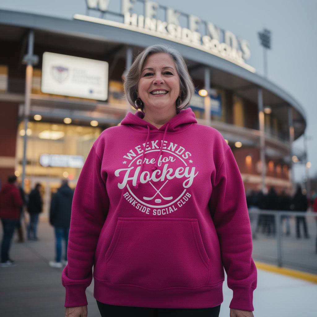 Hockey Hoodie, Weekends are for Hockey