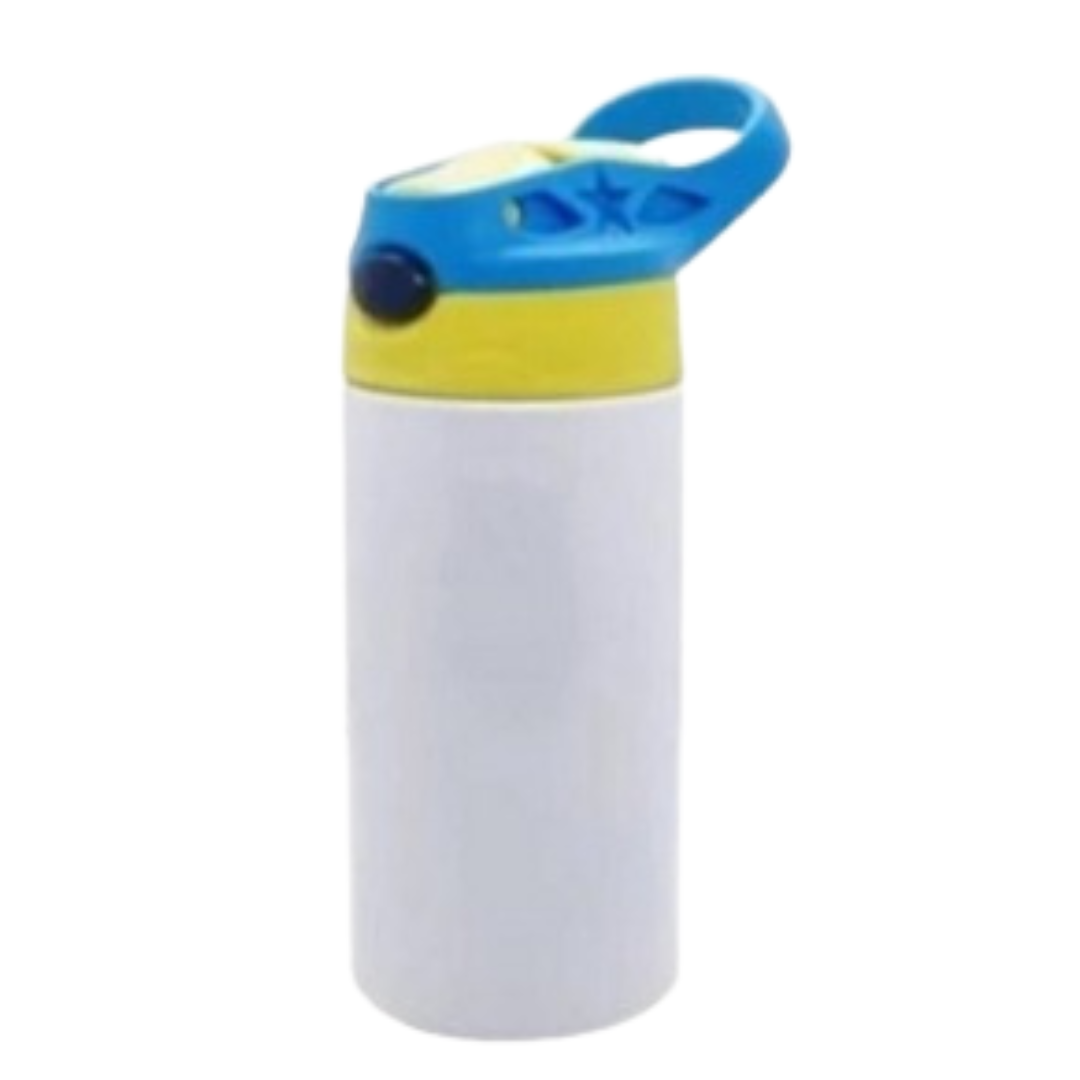 Custom Tumbler, 12oz Kids with Flip Lid, Sublimated, Any Design