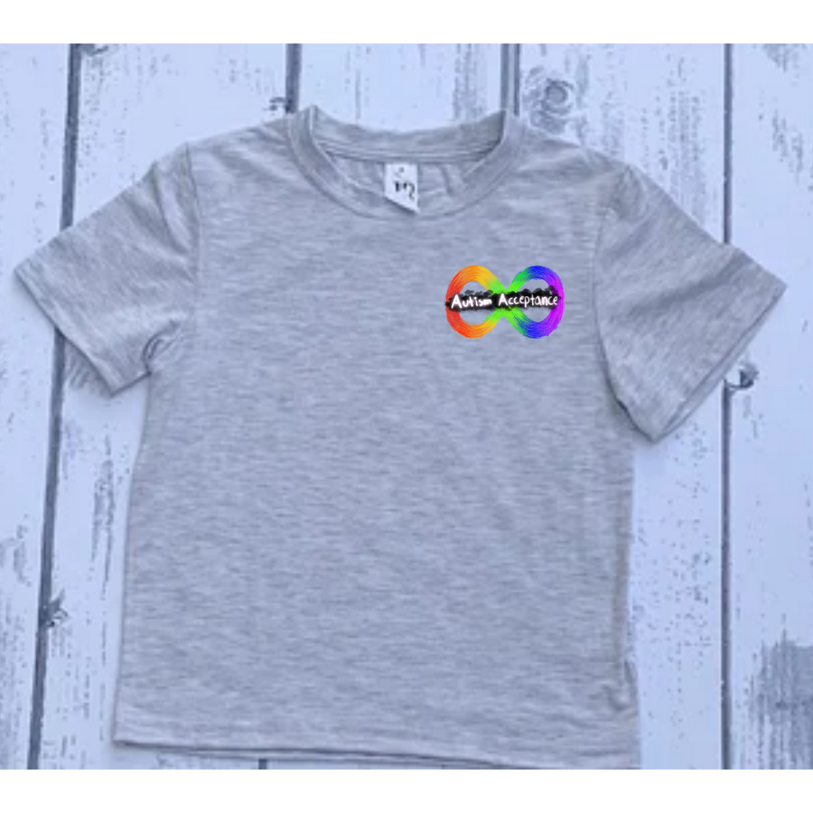 T-Shirt, Autism Acceptance, The Artsy Autistic, Youth Unisex