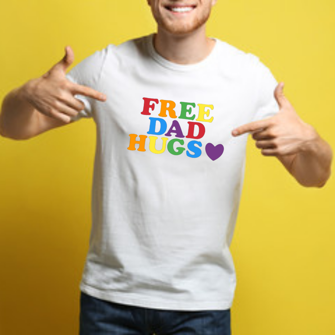 T-Shirt, Free Dad Hugs