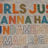 T-Shirt, Girls Just Wanna Have FUNdamental Rights