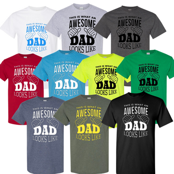 T-Shirt, Awesome Dad Thumbs