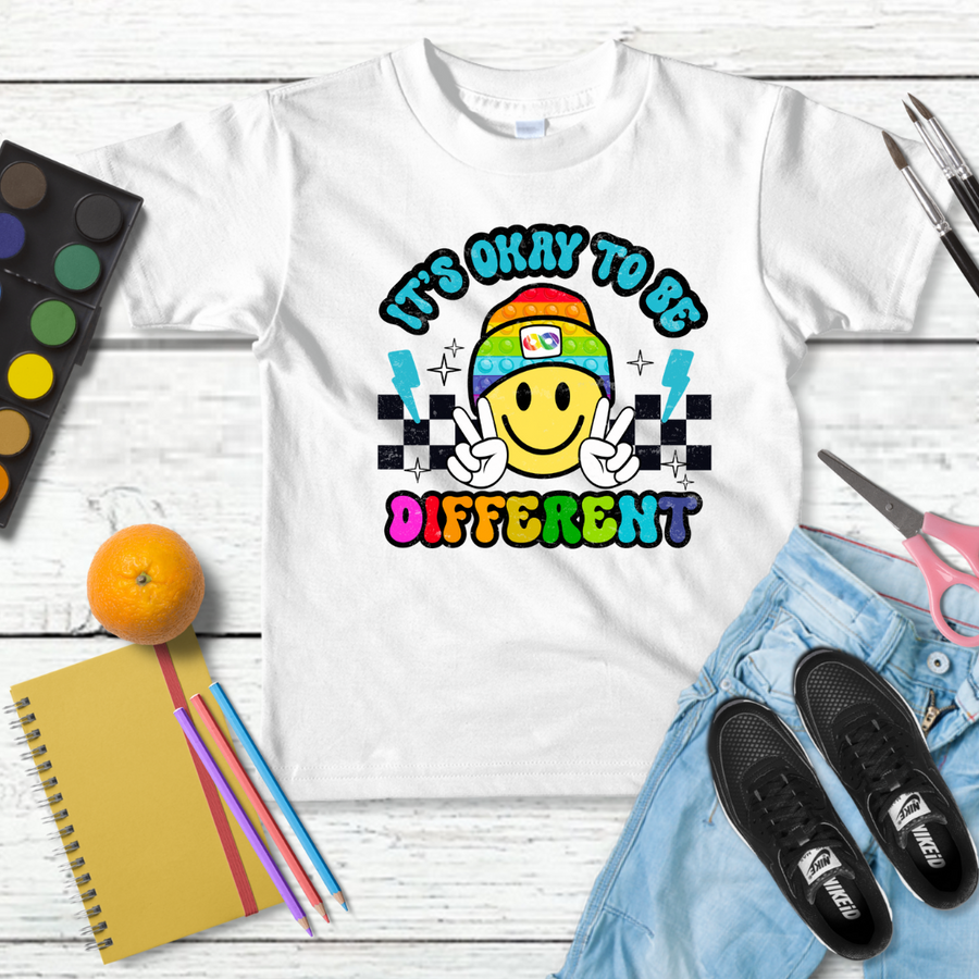 T-Shirt, It's OK To Be Different, Youth Unisex
