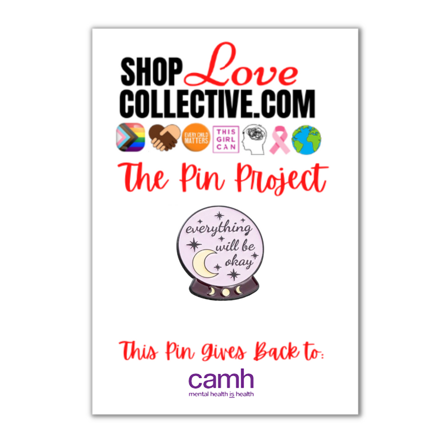 Enamel Pin, Mental Health