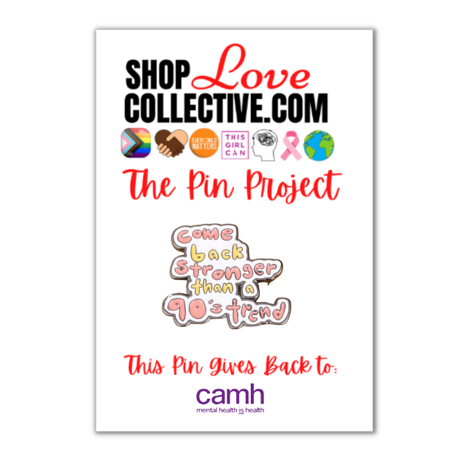 Enamel Pin, Mental Health