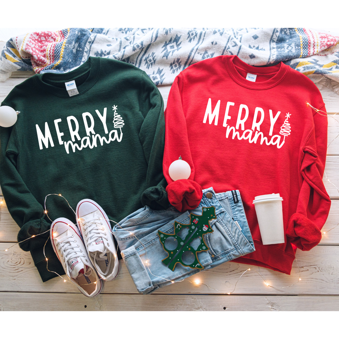 Sweatshirt, Merry Mama