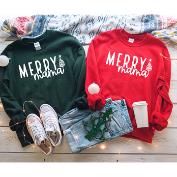 Sweatshirt, Merry Mama