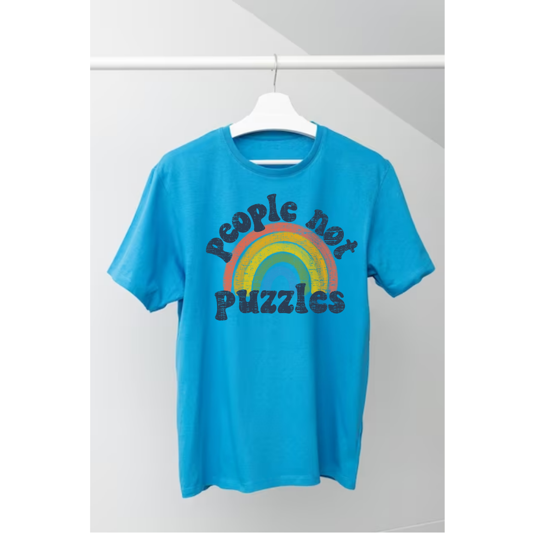 T-Shirt, People Not Puzzles, Youth Unisex