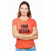 Custom T-Shirt, Women's Fit Crewneck, Any Design