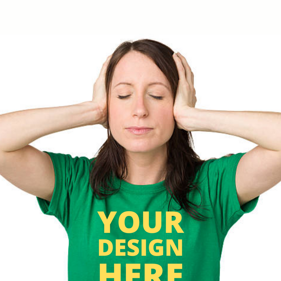Custom T-Shirt, Women's Fit Crewneck, Any Design