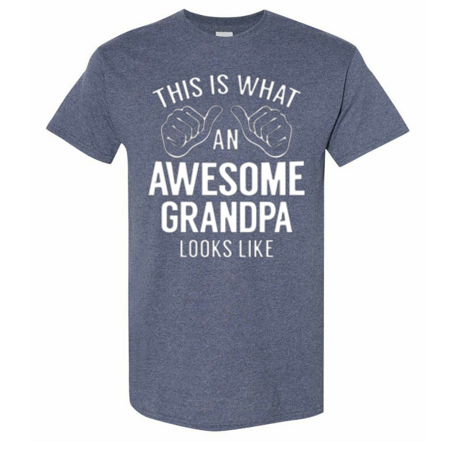 T-Shirt, Awesome Grandpa Thumbs