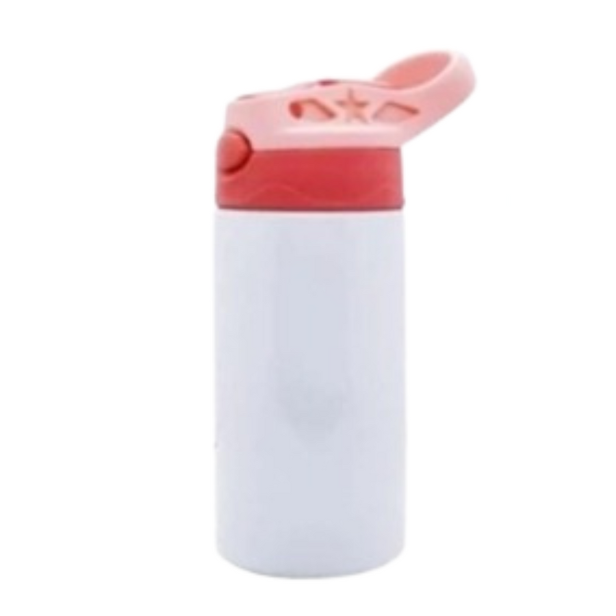 Custom Tumbler, 12oz Kids with Flip Lid, Sublimated, Any Design