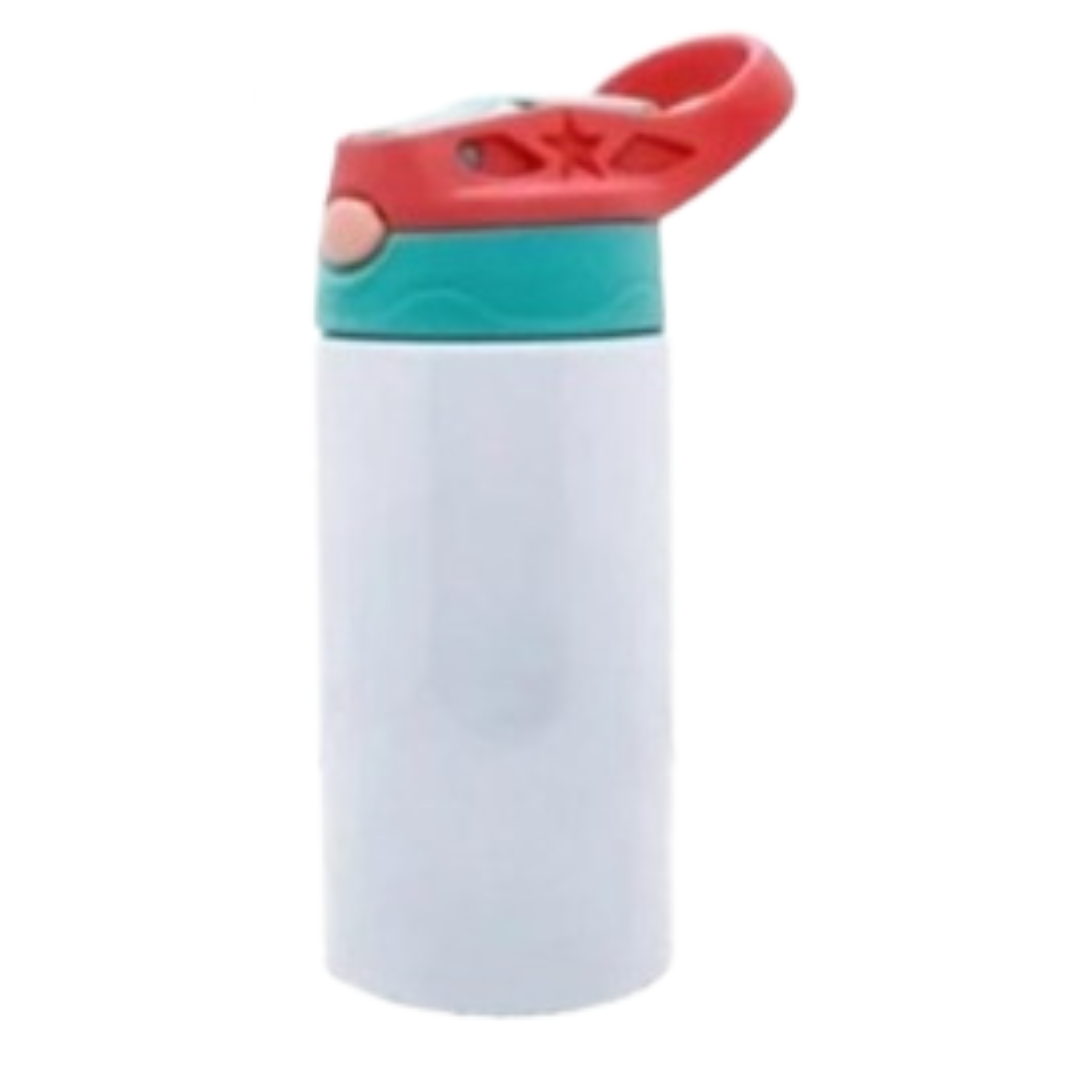 Custom Tumbler, 12oz Kids with Flip Lid, Sublimated, Any Design