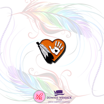 Enamel Pin, Indigenous Reconciliation, Orange Shirt Day, Every Child Matters
