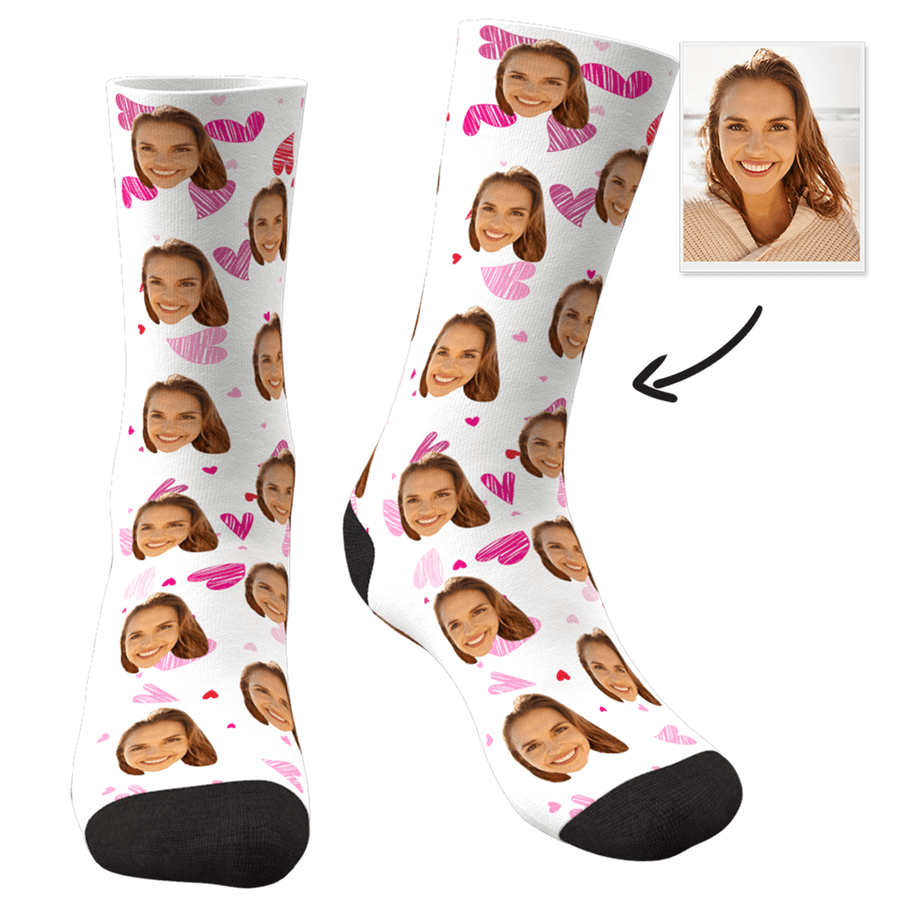 Custom Socks, Sublimated, Any Design/Photo