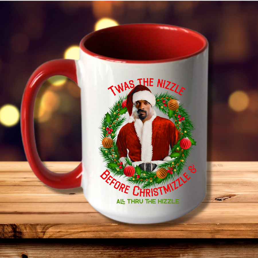 Mug, 15oz, Twas the Nizzle