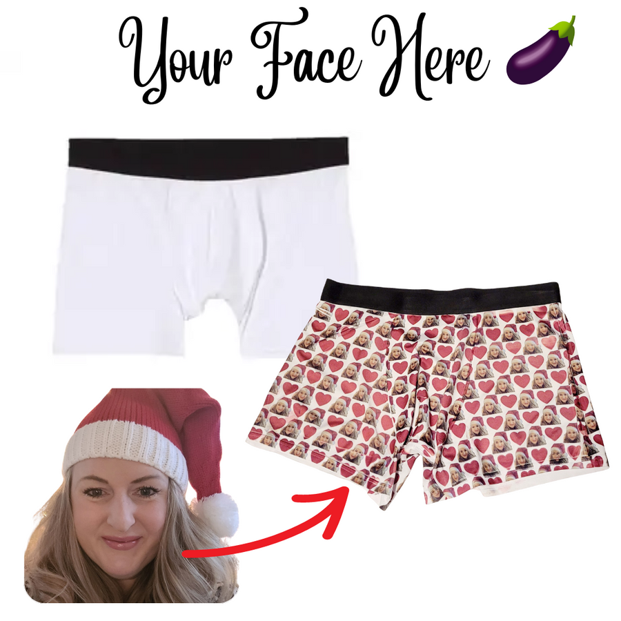 Custom Boxer Shorts, Your Face Here! – Shop Love Collective
