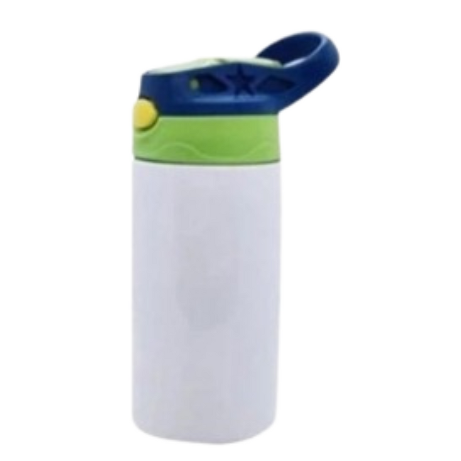 Custom Tumbler, 12oz Kids with Flip Lid, Sublimated, Any Design