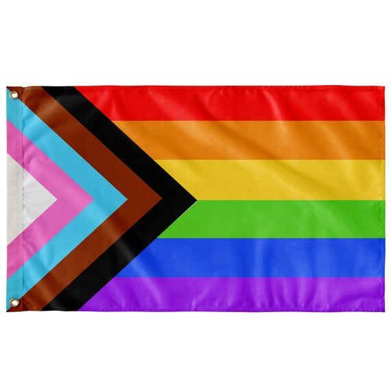 Flag, Progressive Pride Flag, 3ft x 5ft