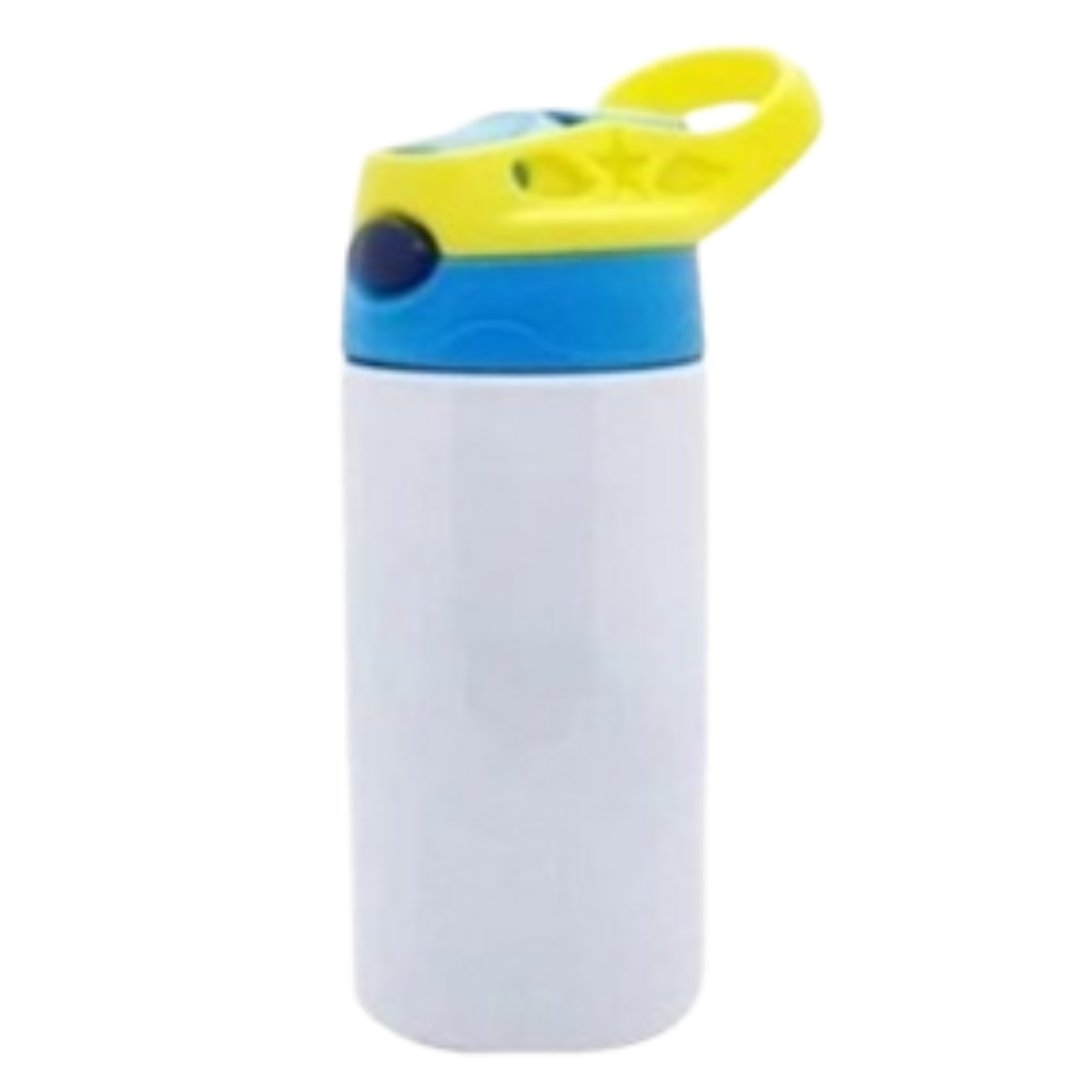 Custom Tumbler, 12oz Kids with Flip Lid, Sublimated, Any Design
